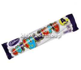 Cadbury Curly Wurly 5-pack 107,5 gr.(per pak van 5 stuks)
