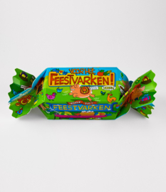 Toffeedoos Feestvarken groen