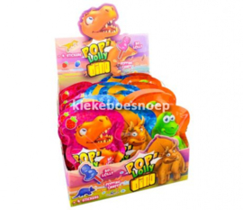 FC Pop Lolly Dino + 4 Stickers 16 gr