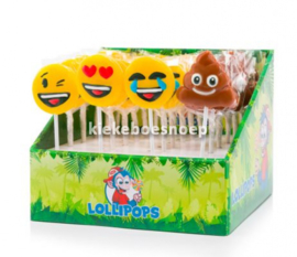 Mini Emoticon Pops 17 gr  (per stuk)