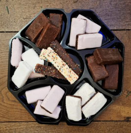 Candy platter marshmallow