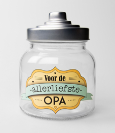 Snoeppot Allerliefste Opa