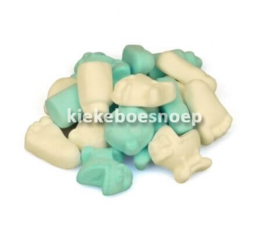 Geboorte schuim blauw wit (250 gram)