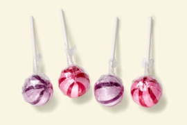 LOLLY-FEE ROZE/AARDB.LILA/KERS (10 stuks)