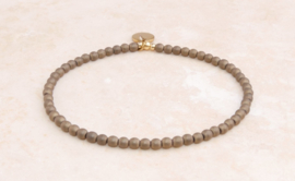 Armband hematiet sage gray