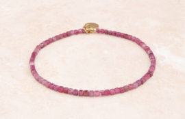 Armband toermalijn purple hydrangea