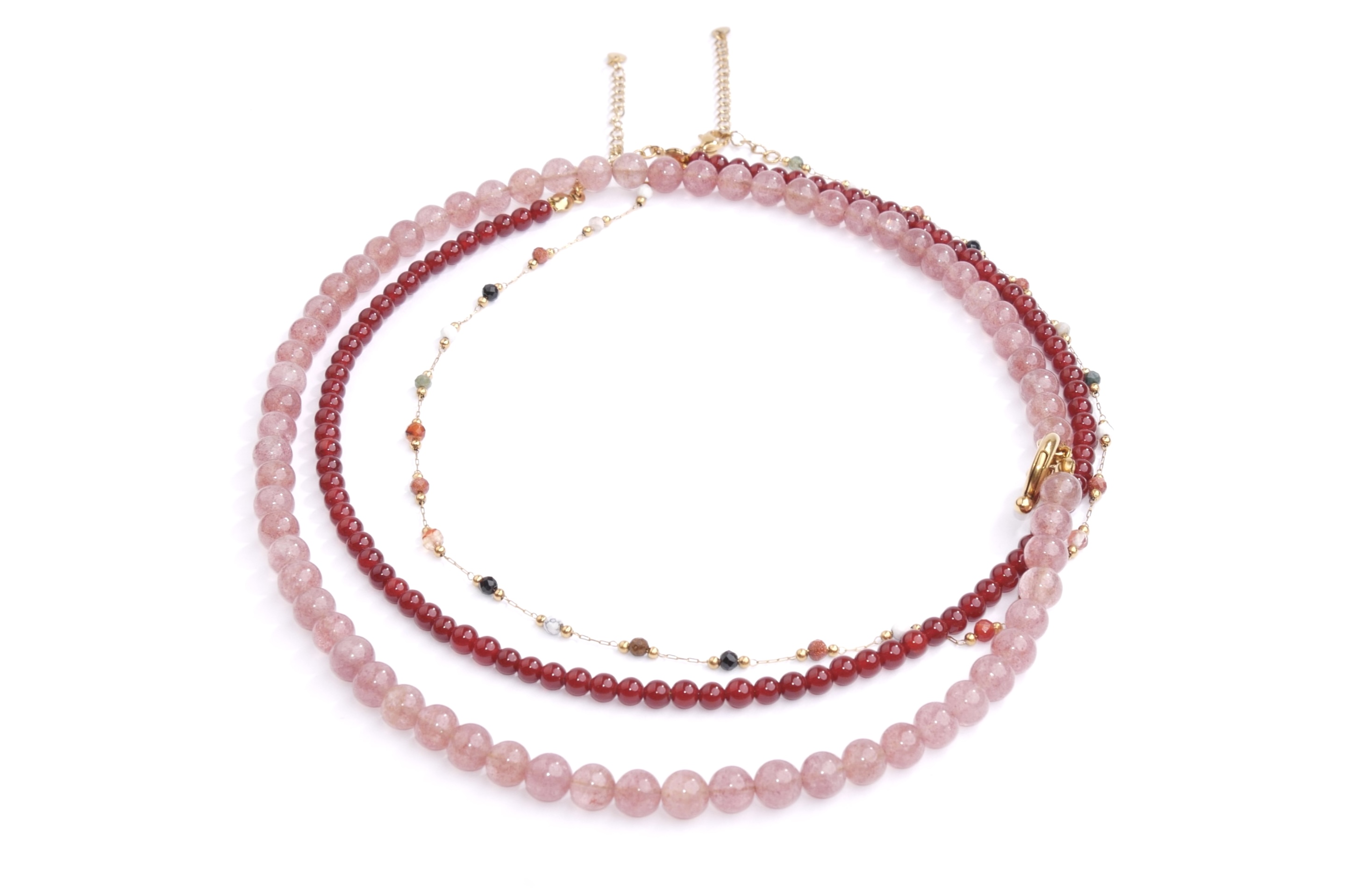 Ketting red agate