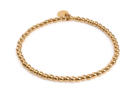 Armband hematiet round small