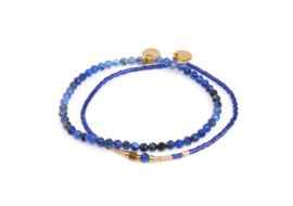 set of three - sapphire blue