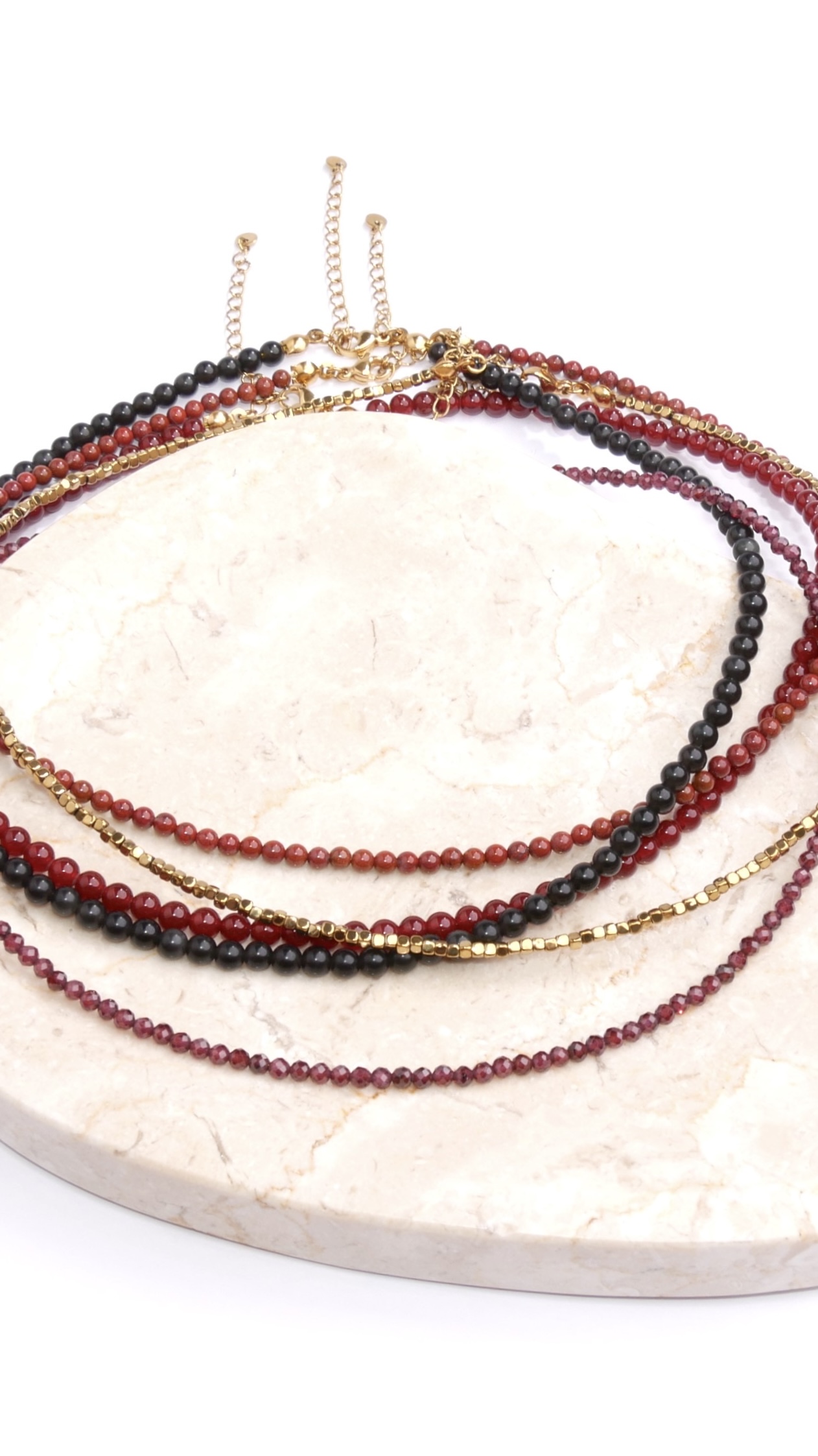 Ketting golden hematite