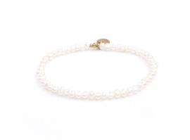 Armband white pearls