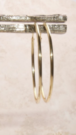 Oorbellen fine hoops large