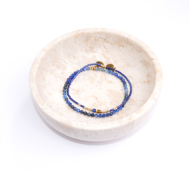 set of three - sapphire blue