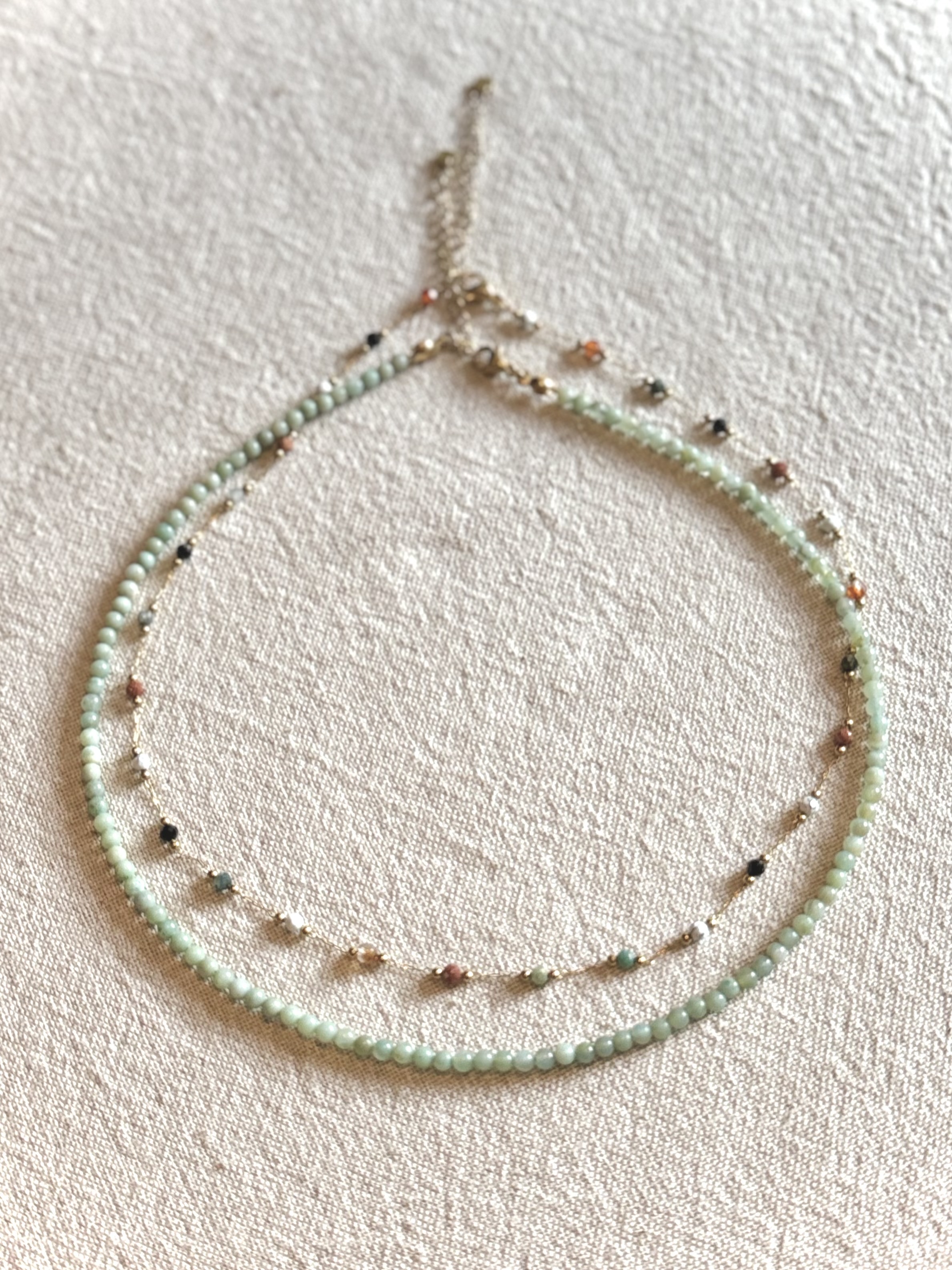 Ketting green amazonite