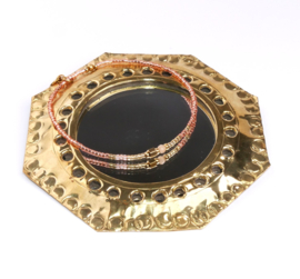 Armband miyuki soft peach