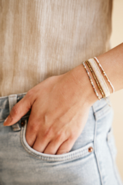 Armband agaat soft pastel