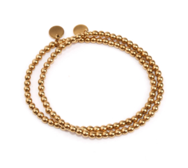 Armband hematiet round small