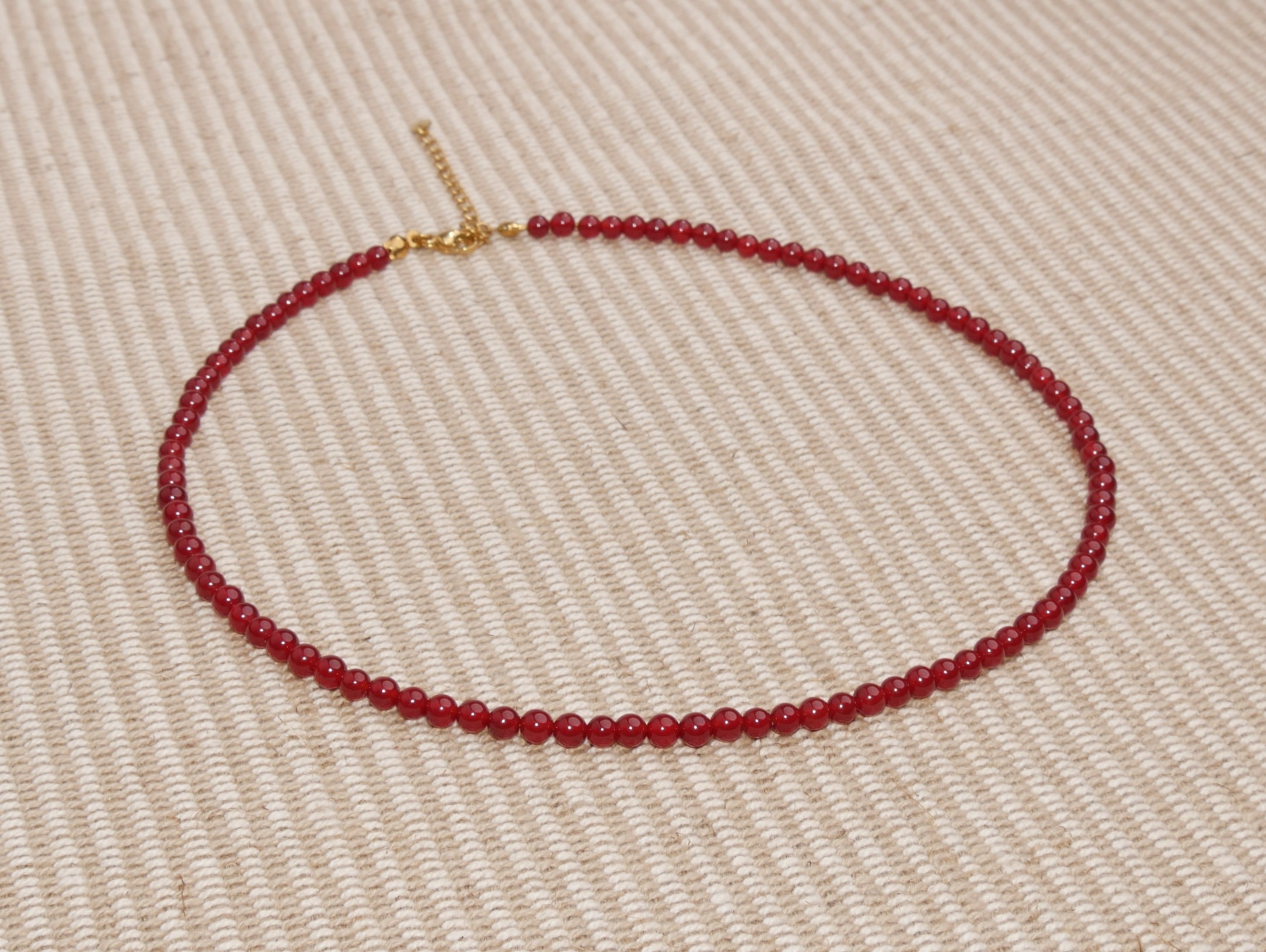 Ketting red agate