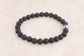 Armband lava black