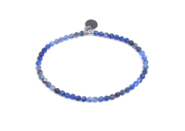 Armband kyaniet sapphire blue silver