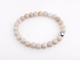Armband fossil natural
