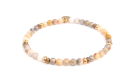 Armband agaat amber