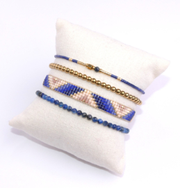 Set of four - sapphire blue
