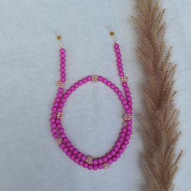 Zonnebrilkoord Bloem Fuchsia