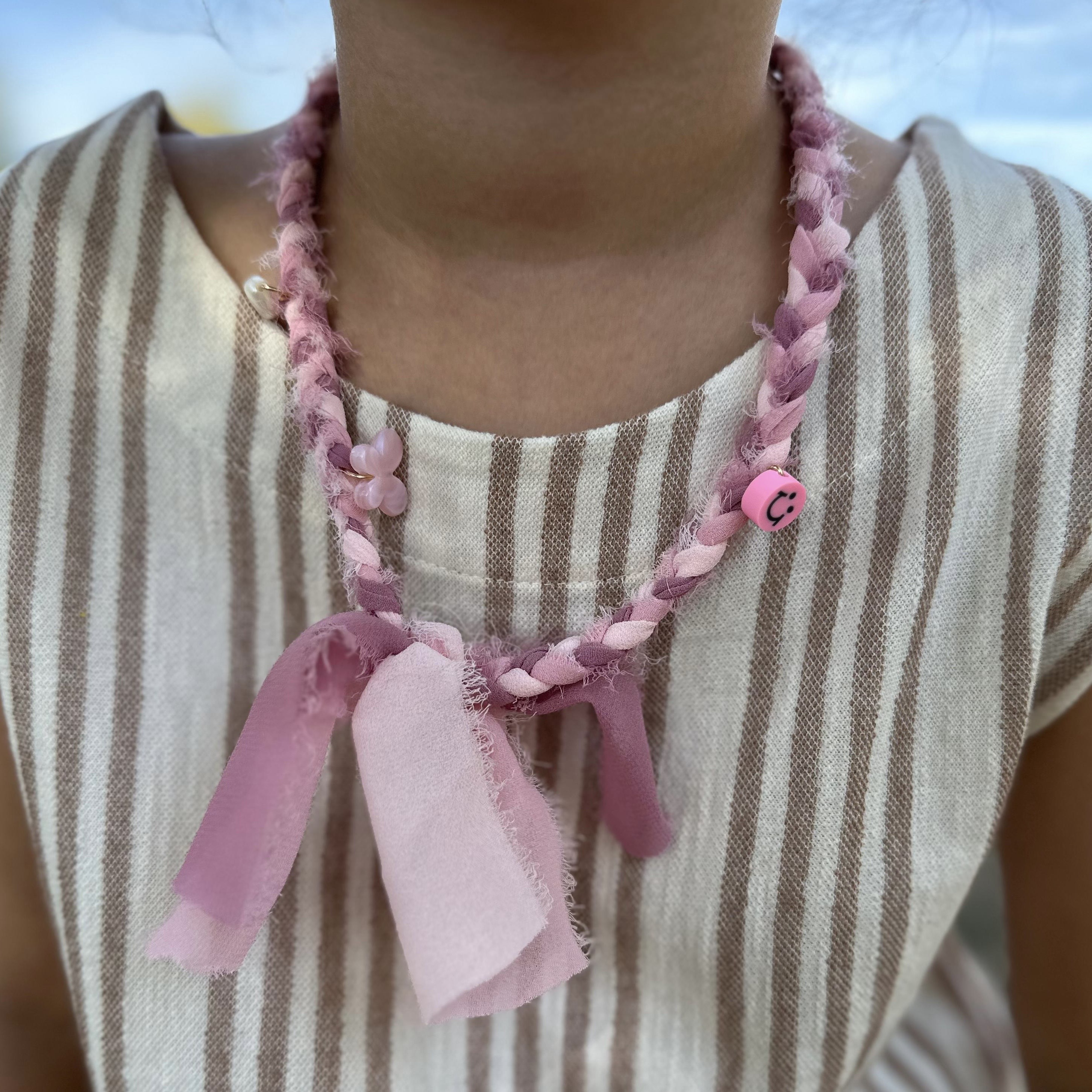 Bandana Ketting Roze