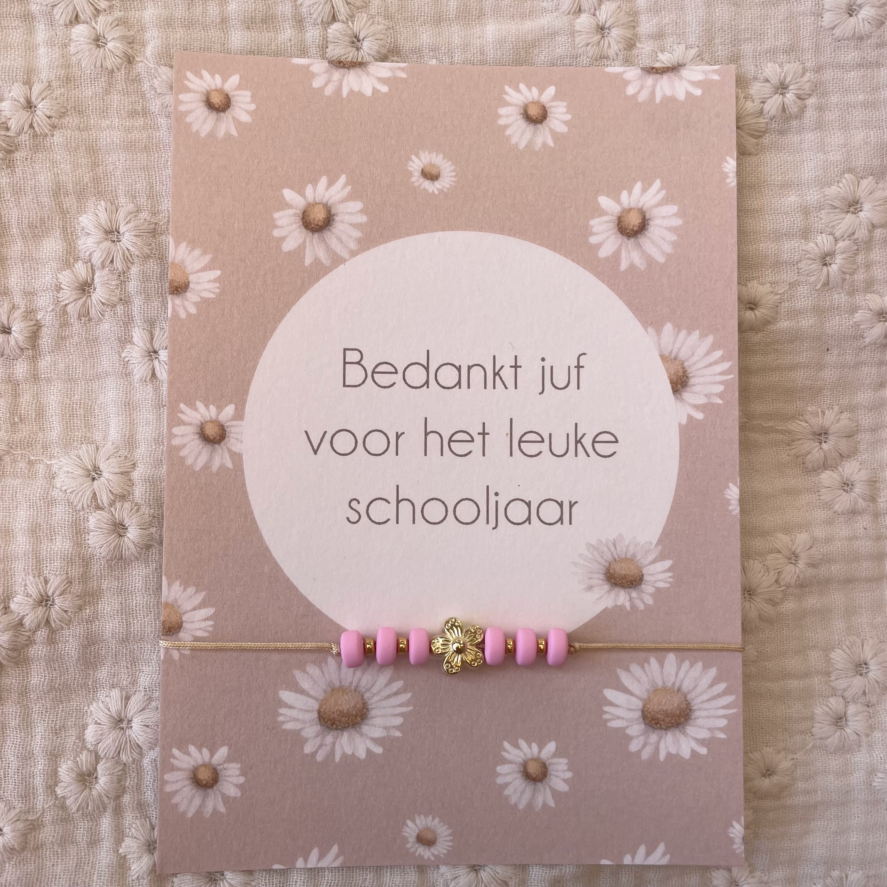 Juffen Armband Roze