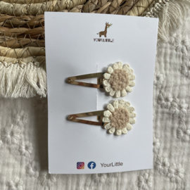 Haarspeldjes Bloemen 
