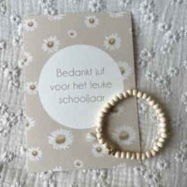 Armband juf