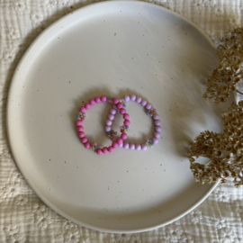 Bloemen Armband Pastel