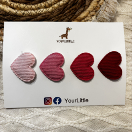 Antislip Setje - Roze Hartjes