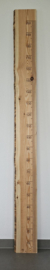 Groeimeter 200cm Lariks schaaldeel