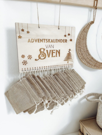 Adventskalender gepersonaliseerd