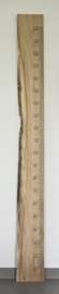 Groeimeter 200cm Eiken schaaldeel