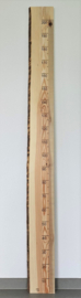 Groeimeter 200cm Lariks schaaldeel