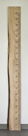 Groeimeter 200cm Eiken schaaldeel