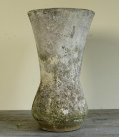 Stone garden vase