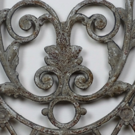 Old French cast iron grille