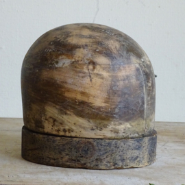 Wooden hat mold