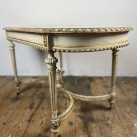 Antique French bois dore table