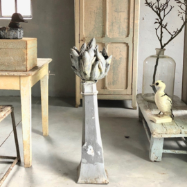 Antique French zinc pinacle