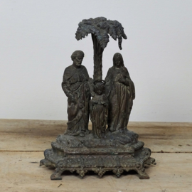 Religious bronze statue