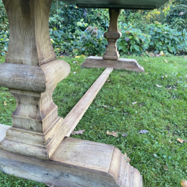 Large oak monastery table