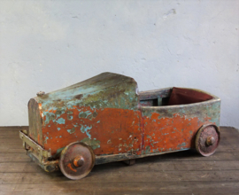 Antique pedal car