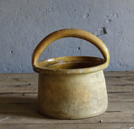 Provencal earthenware meal bowl