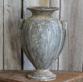 Large cast iron Burial vase