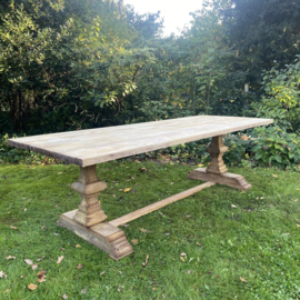 Large oak monastery table